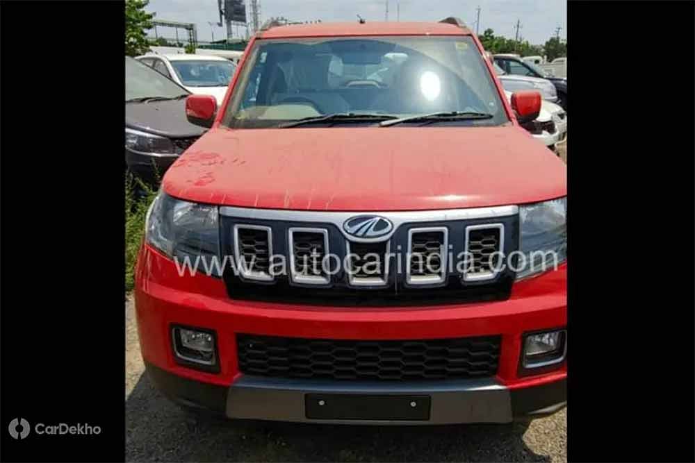 Mahindra TUV300 Facelift Leaked; Looks More Premium Now