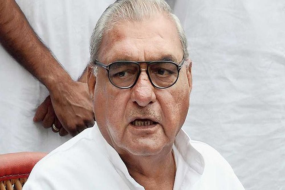 Senior Congress leader Bhupinder Singh Hooda.