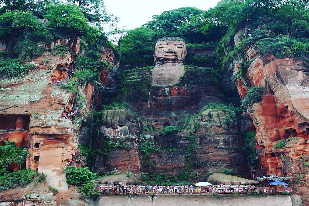 World's Largest Buddha Statue In China Measuring 71- Meter, Reopens To Tourists After Six Months