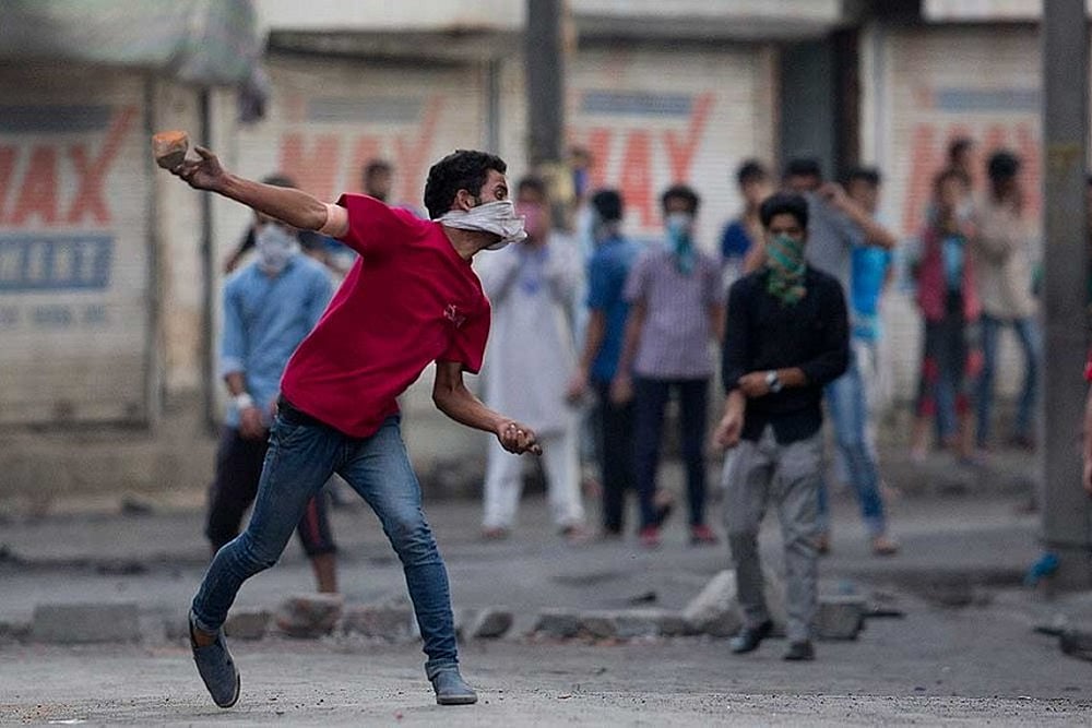 There were no reports of anyone getting hurt in the stone pelting incidents so far from Anantnag constituency. 