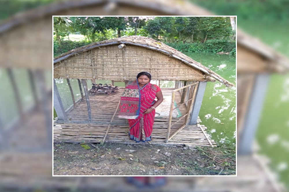 Sushma Devi of Purnea, Bihar, is reaping the dividends of Nutrition-Sensitive Integrated farming techniques, thanks to JEEViKA