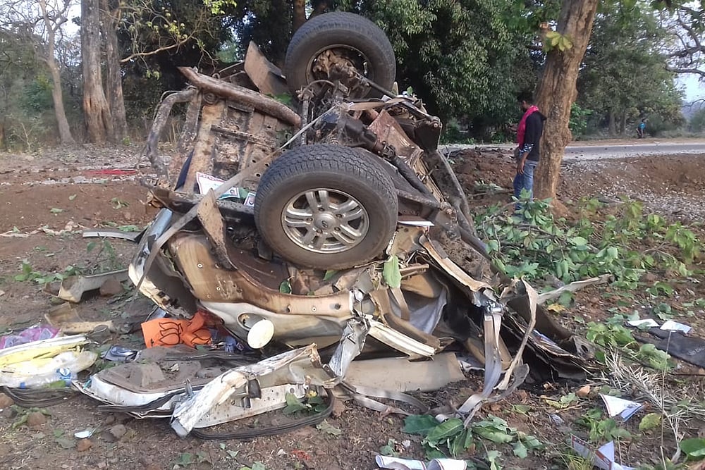 BJP MLA Bhima Mandavi, 4 Others Killed In Maoist Attack In Dantewada