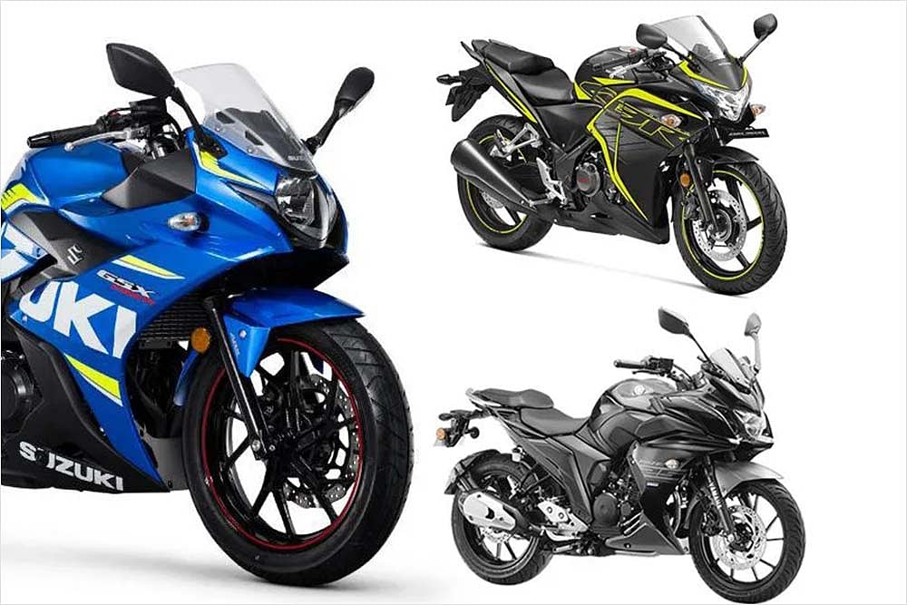 Suzuki Gixxer SF 250 Vs Honda CBR250R Vs Yamaha Fazer 25: Spec Comparo