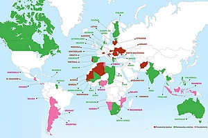 53 Countries 2 Billion Voters