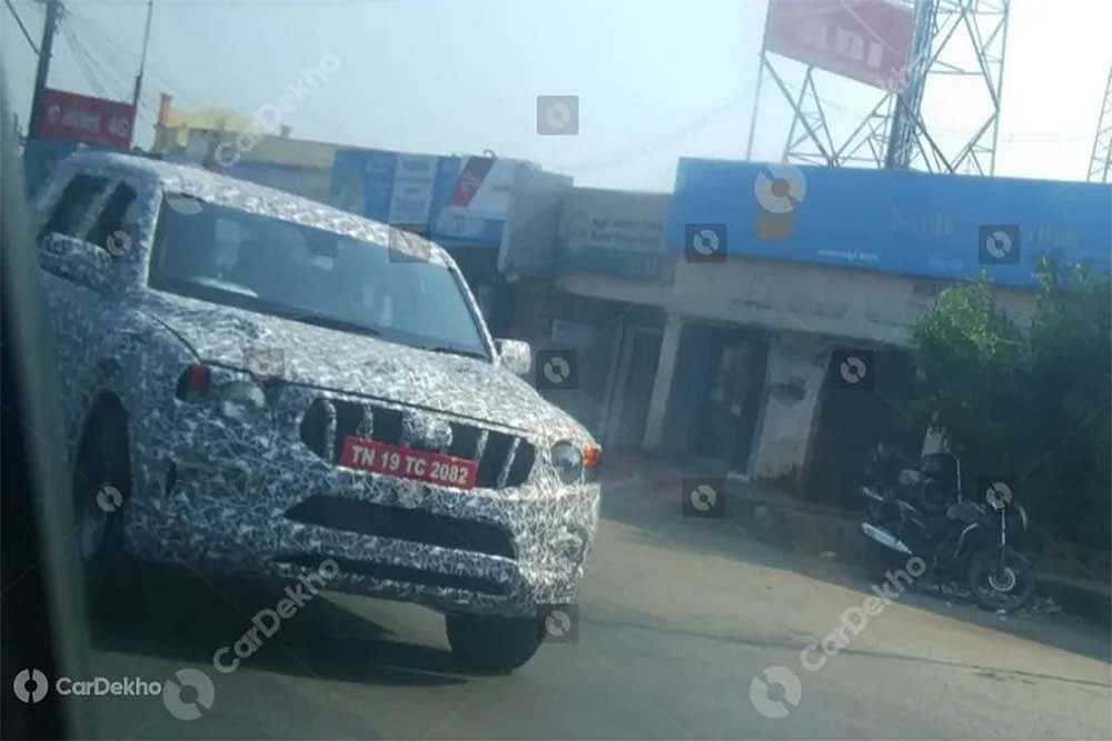 Mahindra’s New Scorpio Spied Again, Looks Bigger Than Before