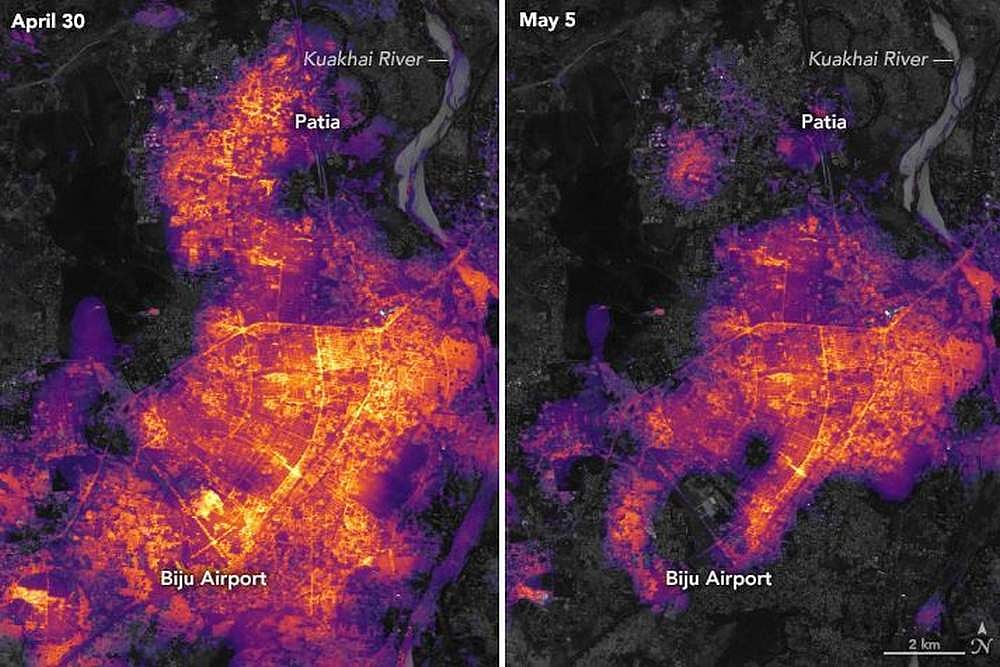 Cyclone Fani: Bhubaneswar And Cuttack Reeling Under Darkness, NASA Reveals Images