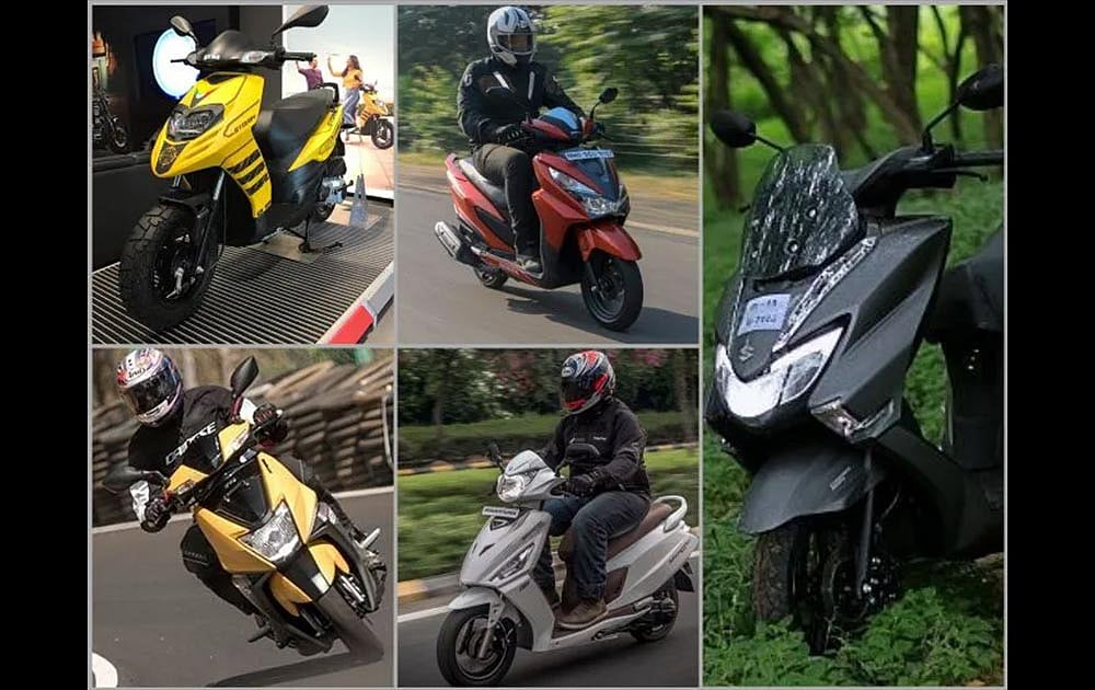 Aprilia Storm 125 Vs Honda Grazia Vs TVS NTorq 125 Vs Hero Maestro Edge 125 Vs Suzuki Burgman Street: Spec Comparison