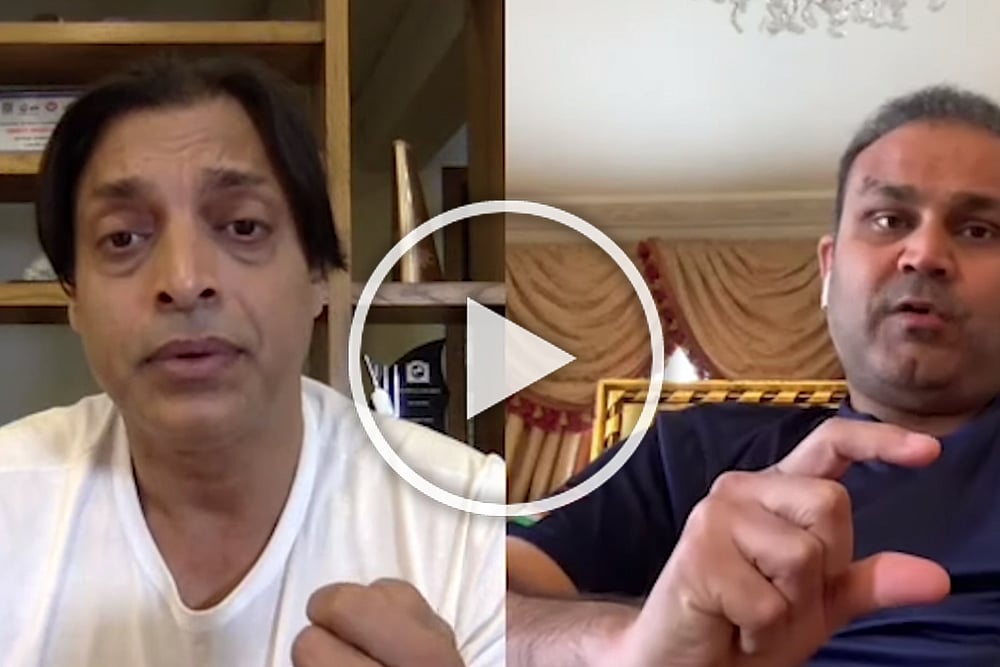 India Vs Pakistan On June 16: Beta Beta Hota Hai. Baap Baap Hota Hai Virender Sehwags Prediction To Shoaib Akhtar – WATCH