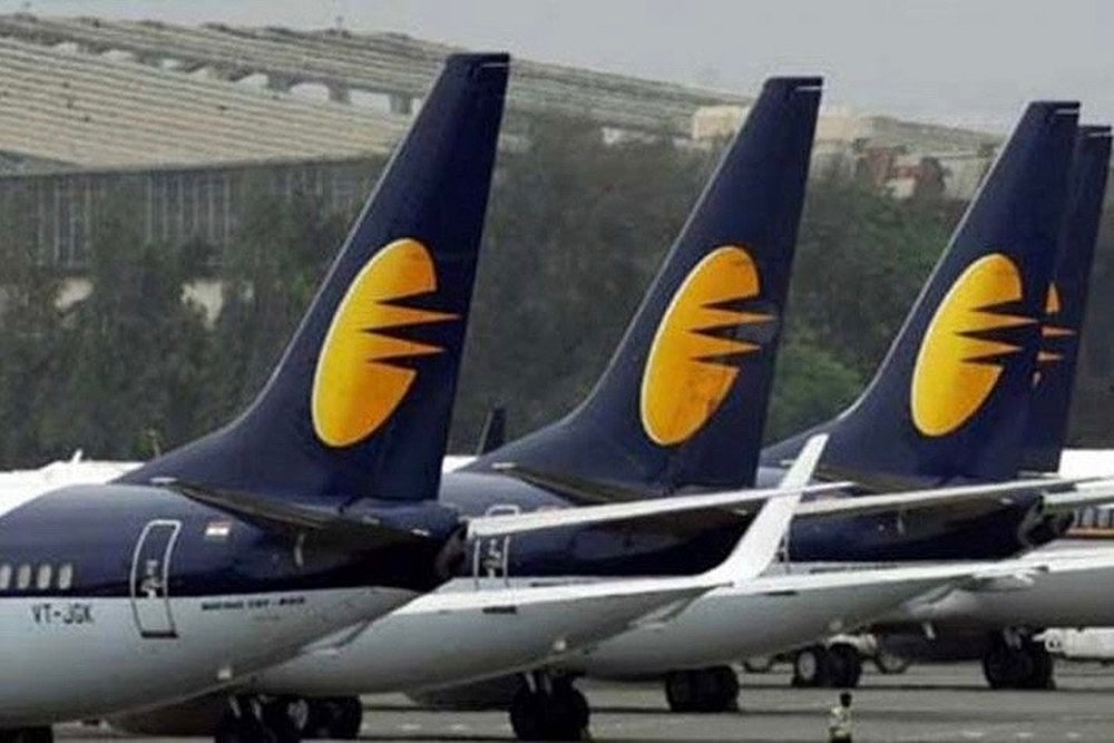 Jet Airways Shares Crash By 52 Per Cent After Lenders Initiate Bankruptcy Against Airline