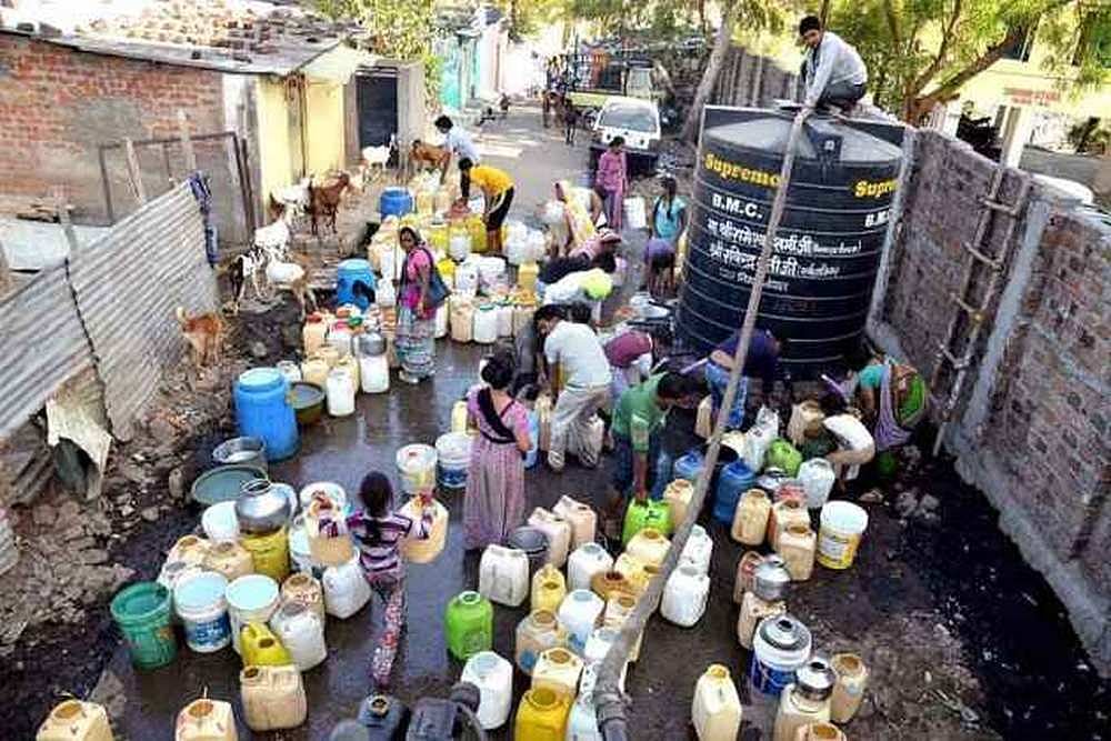 Five public taps in Jyotinagar Colony have remained dry for 46 days, affecting around 5,000 residents. - File Photo