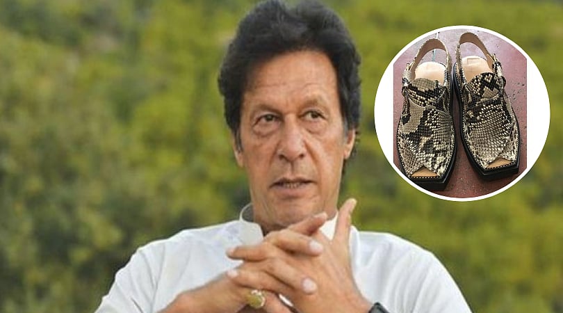 Pakistan Shoemaker Crafts Snakeskin Sandal As Eid Gift For Imran Khan, Gets Fined