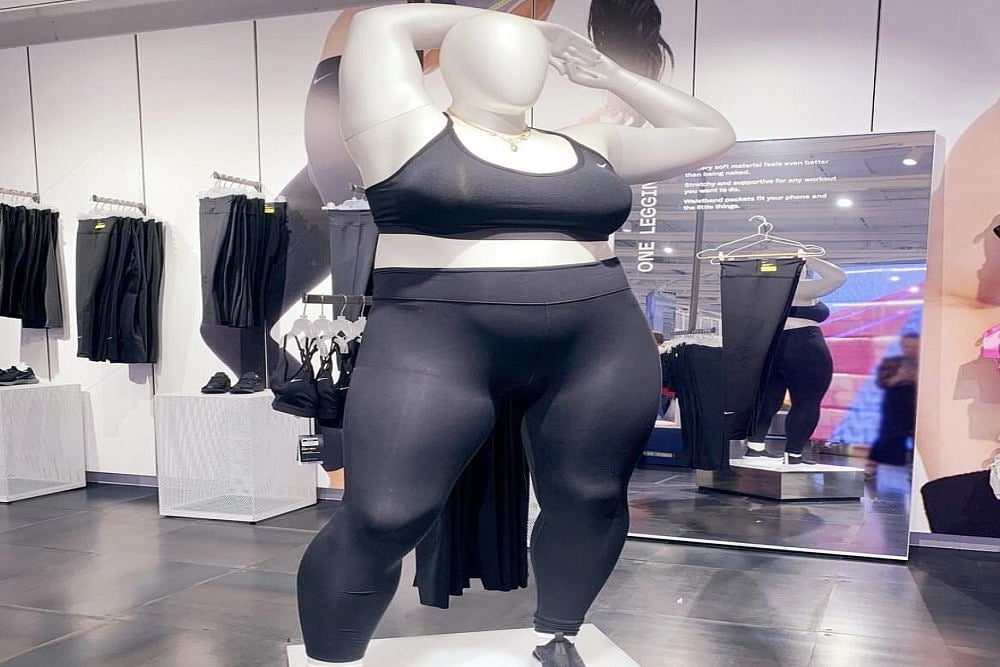 Twitter Hails Nike After It Unveils Plus-Size Mannequins In London