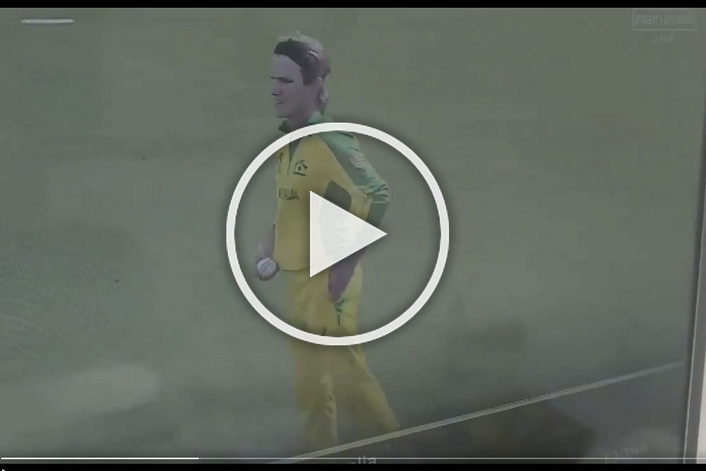 ICC Cricket World Cup 2019, IND Vs AUS: Did Australian Spinner Adam Zampa Tamper With The Ball During India Match – WATCH