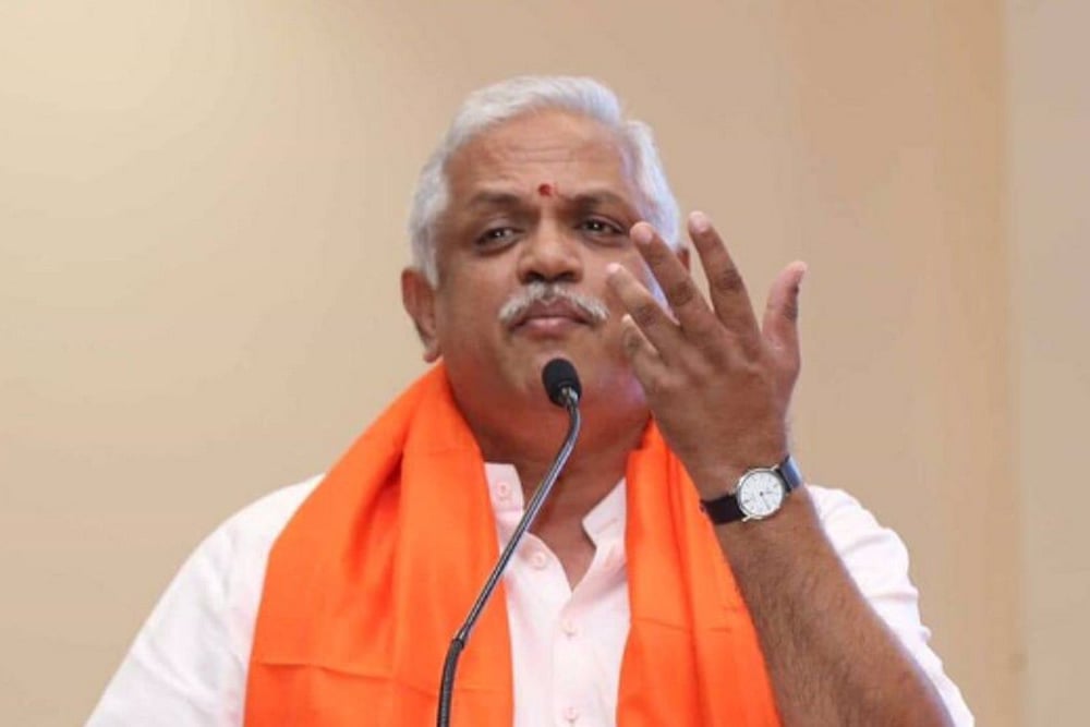 File photo of B.L. Santhosh