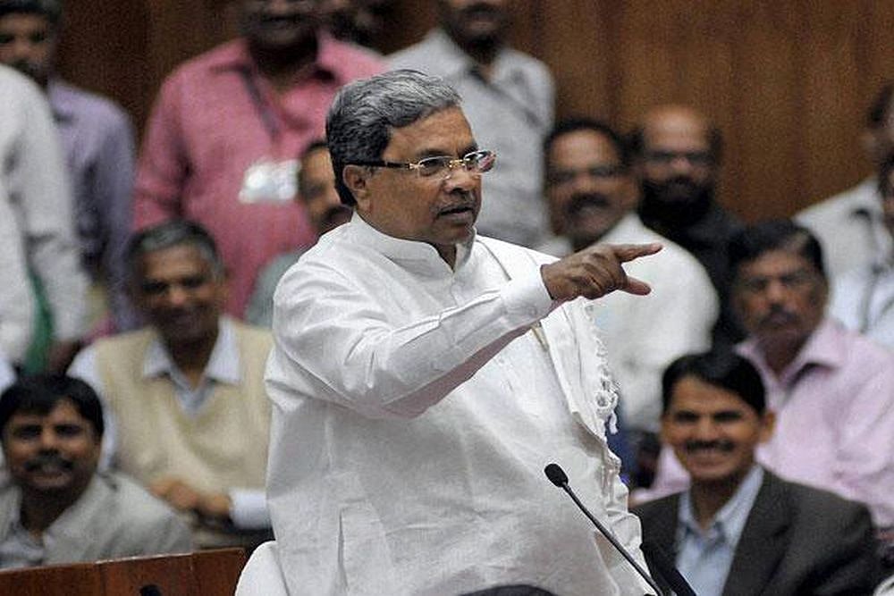 File Image : BJP-Led Govt Has Never Fulfilled Any Promise; They Will Not Do It In The Future Too: Siddaramaiah