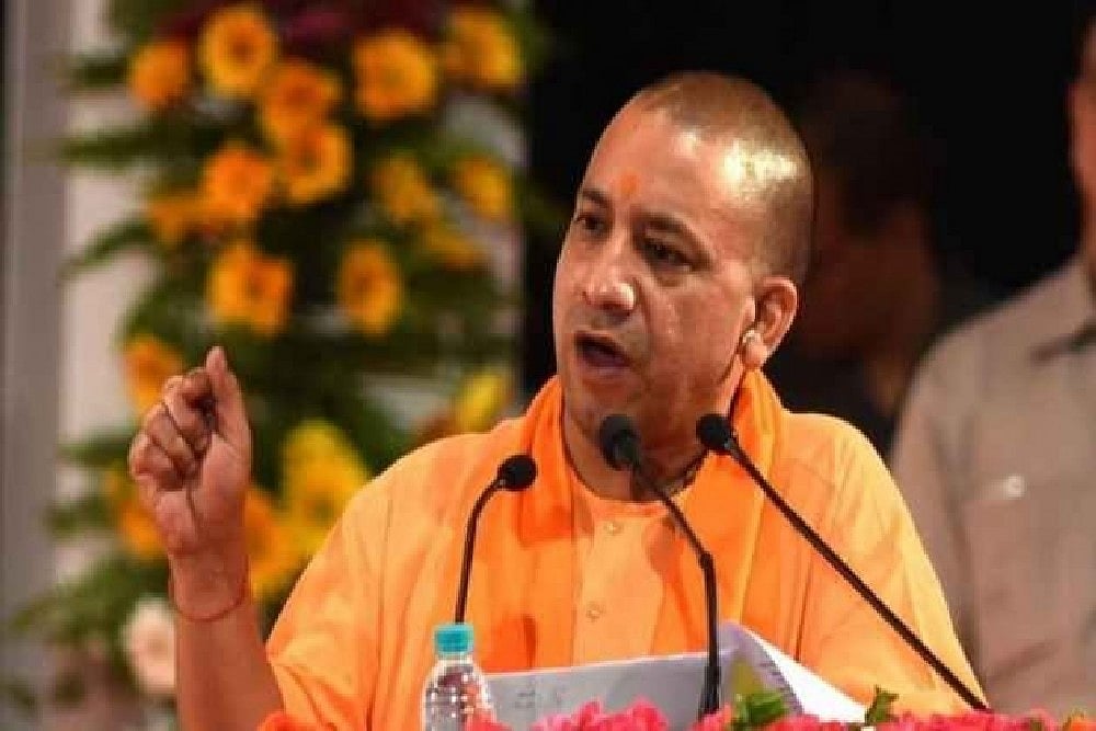 Adityanath Holds 'Janta Darshan' Session At Gorakhnath Temple