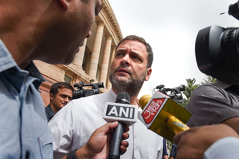 Rahul Gandhi, Narendra Modi, Donald Trump, Ambani, Adani, Congress