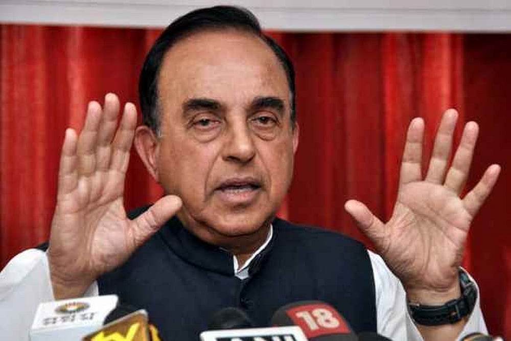 BJP leader Subramanian Swamy