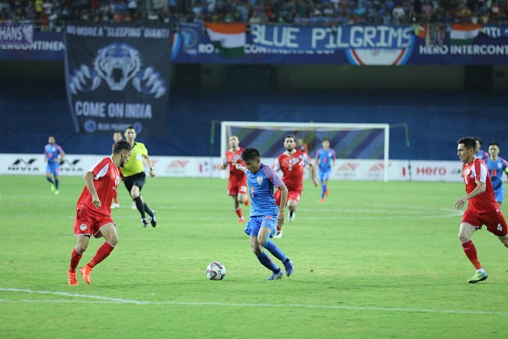Sunil Chhetri Brace In Vain As India Suffer Defeat Against Tajikistan In Intercontinental Cup Opener