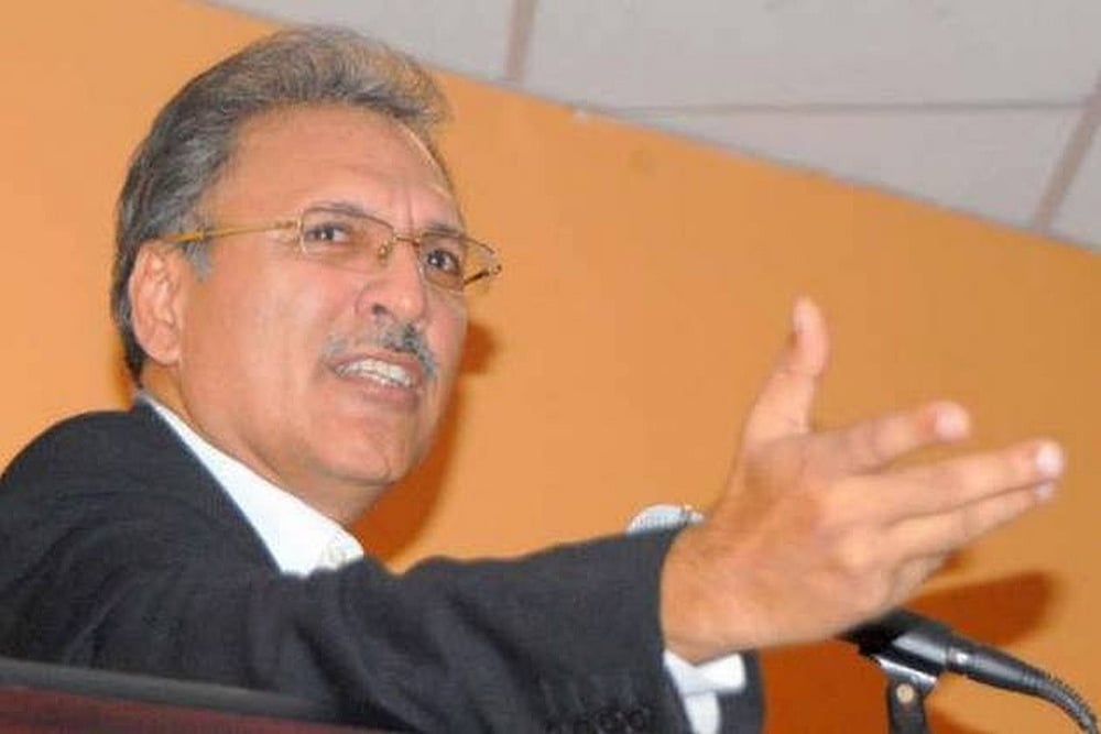 Pakistans President Arif Alvi