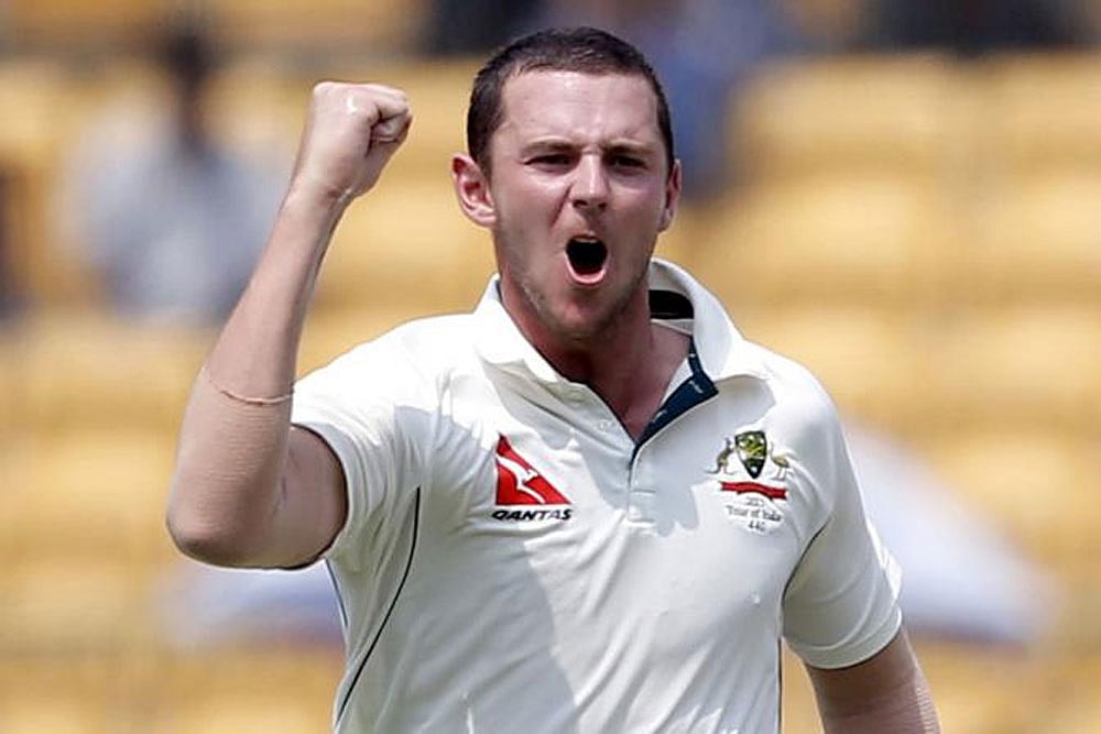 Hazlewood played just 3 IPL games this season, bowling nine overs before returning home.