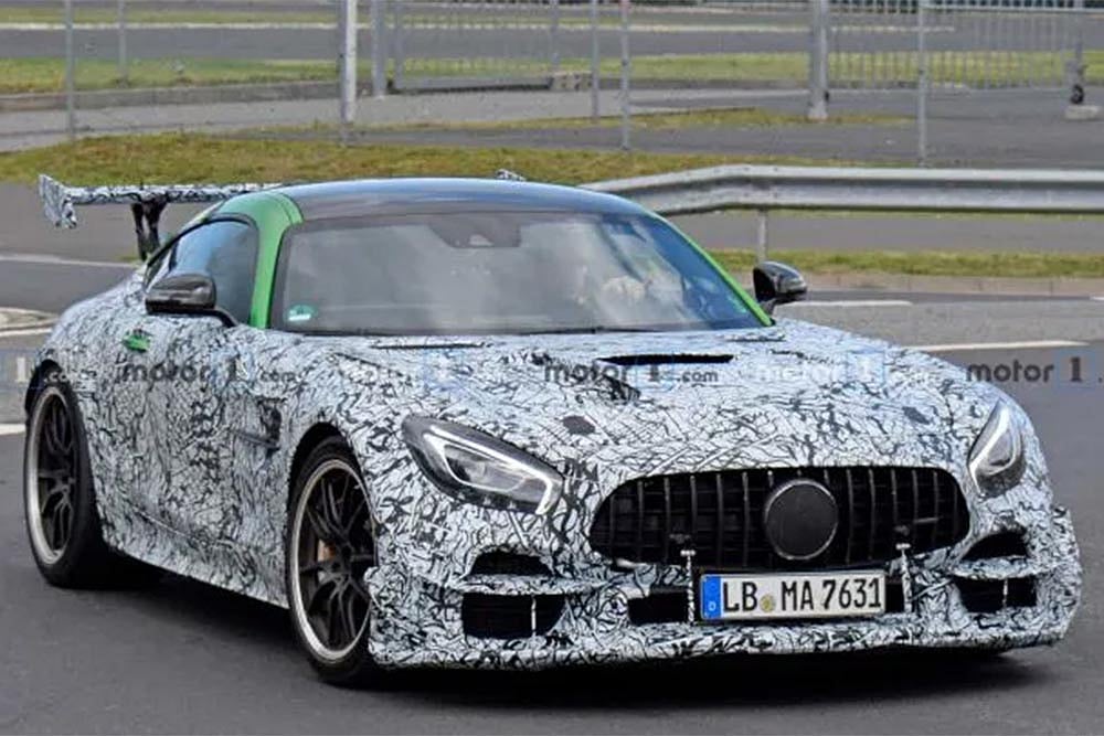 Evil Incarnate AMG GT R Black Series Found Lurking at The Nurburgring