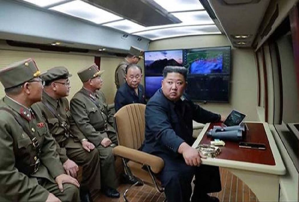 North Korea's Kim Jong Un Oversaw Test Of 'Super-large Multiple Rocket Launcher': KCNA
