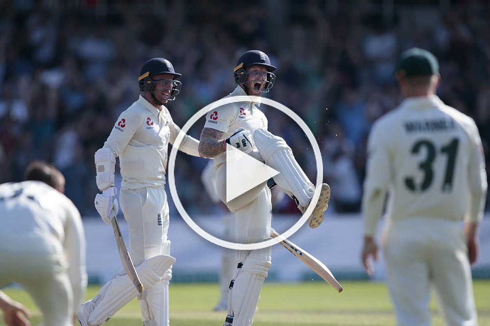 Ashes 2019, ENG Vs AUS, 3rd Test: Ben Stokes Produces A Cricket Miracle To Save England – WATCH