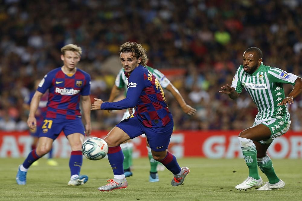 La Liga: Antoine Griezmann Shines As Barcelona Crush Real Betis