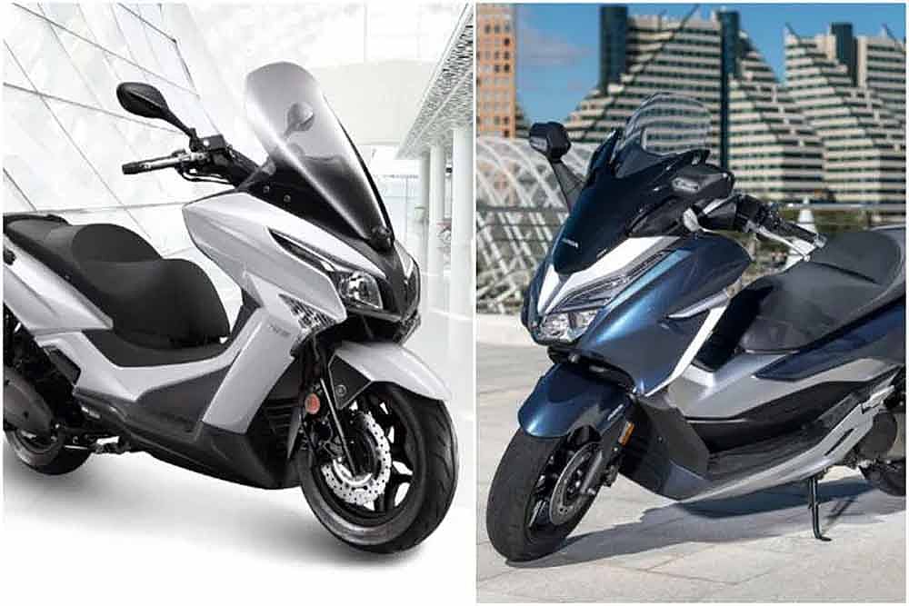 Honda Forza 300 vs 22Kymco X-Town 300i: Spec Comparison