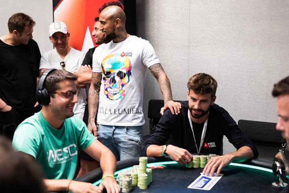 Gerard Pique Plays A Real Blinder As Barcelona Stars Win Big At Poker Tournament