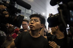 Leading Hong Kong Democracy Activist Joshua Wong Arrested
