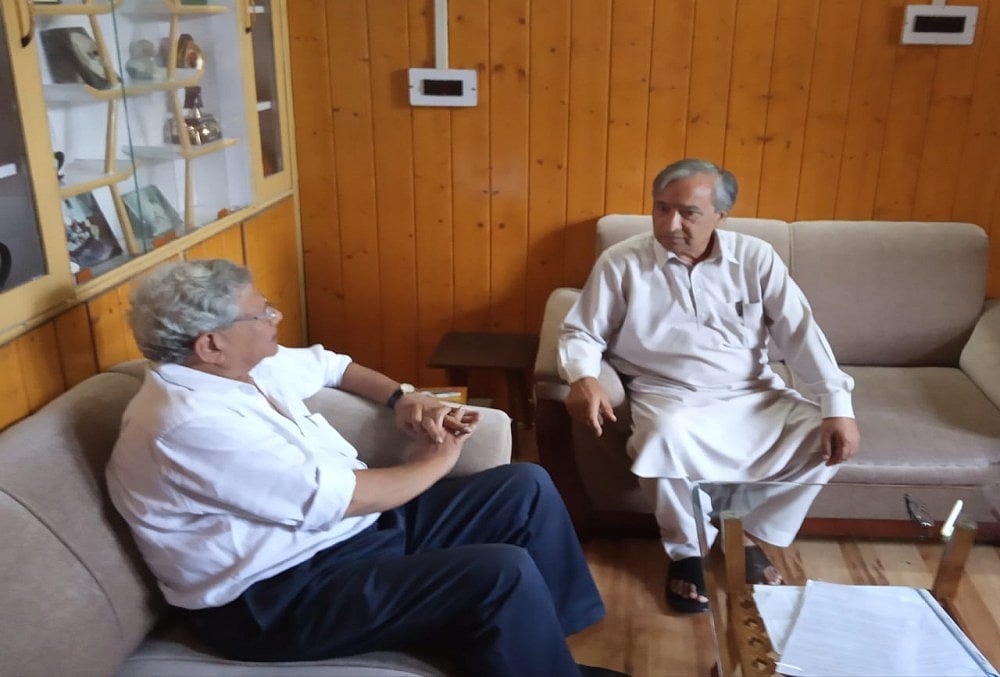 ‘Huge Difference Between Govt Claims And Actual Situation’, Says Yechury After J&K Visit