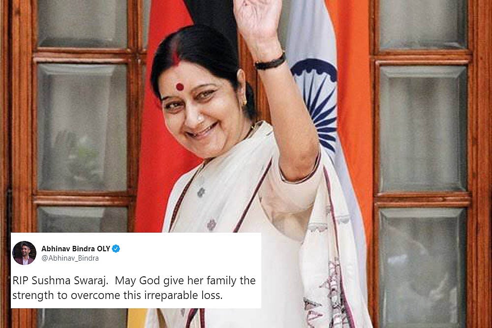 Terrible News – Indian Sporting Fraternity Pay Tribute To Sushma Swaraj
