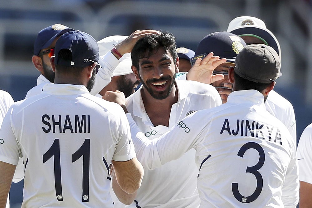 WI Vs IND, 2nd Test, Day 2: Jasprit Bumrah's Six, Hanuma Vihari Ton Flatten West Indies; India Lead By 329 Runs