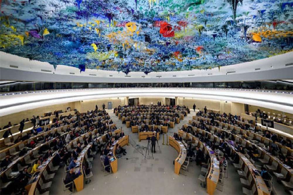 United Nations Human Rights Council, Geneva.
