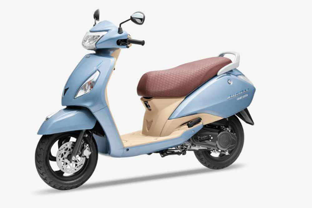 New TVS Jupiter Grande Edition: Image Gallery