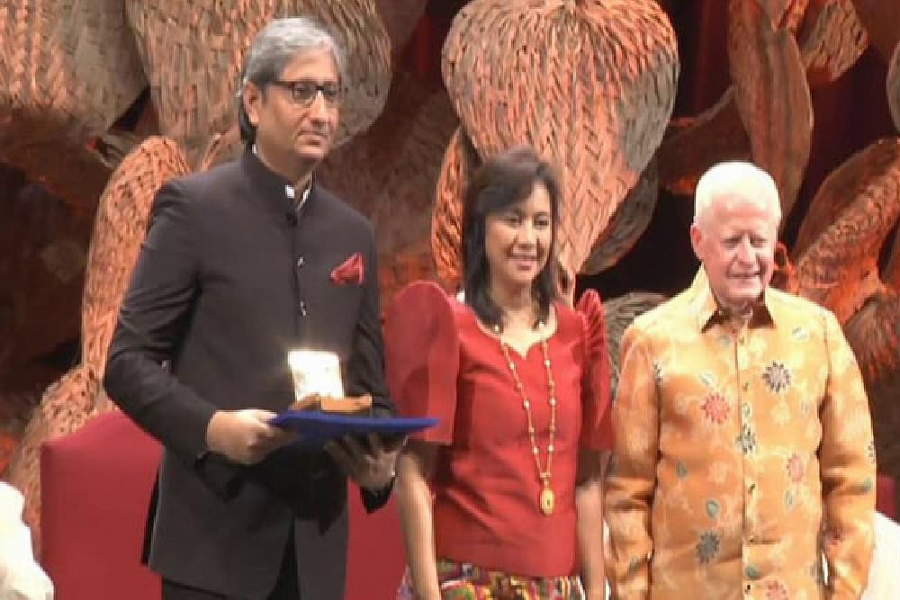 'Indian Media Is In State Of Crisis': Ravish Kumar In His Ramon Magsaysay Award Speech