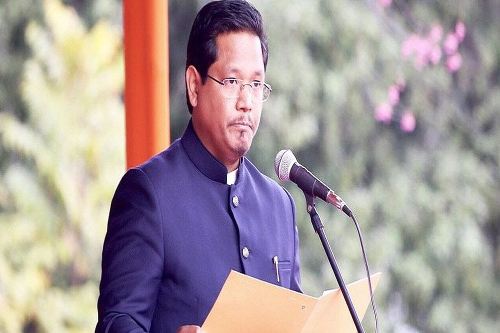 Meghalaya Chief Minister Conrad K Sangma 