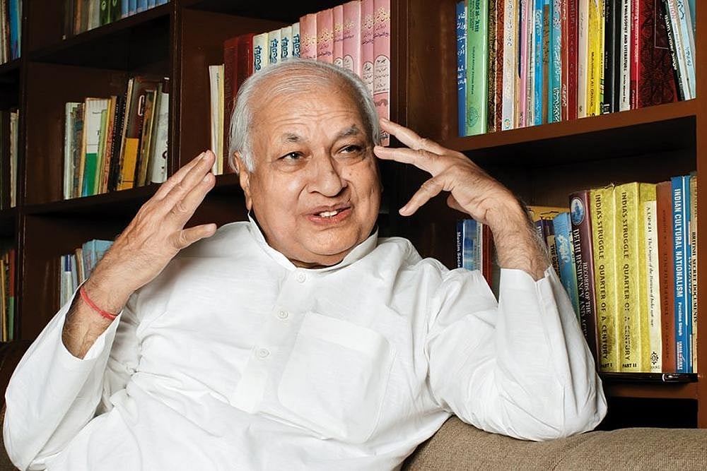 File photo of Kerala governor Arif Mohammad Khan. 
