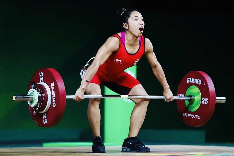 Indian women weightlifter Mirabai Chanu