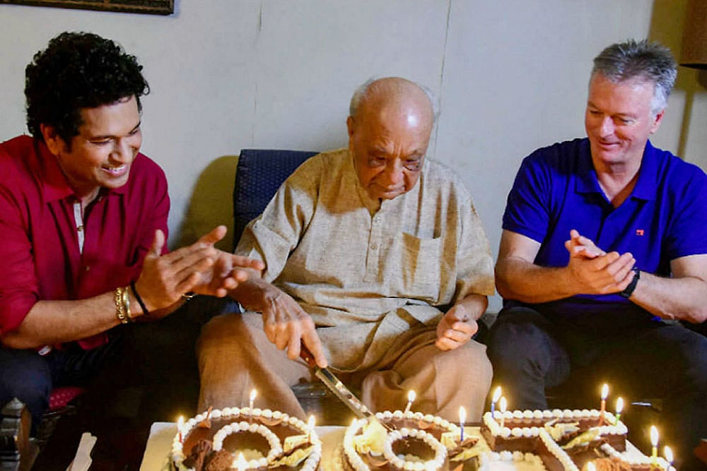 India’s Oldest First-Class Cricketer Turns 100, Besieged By Admirers