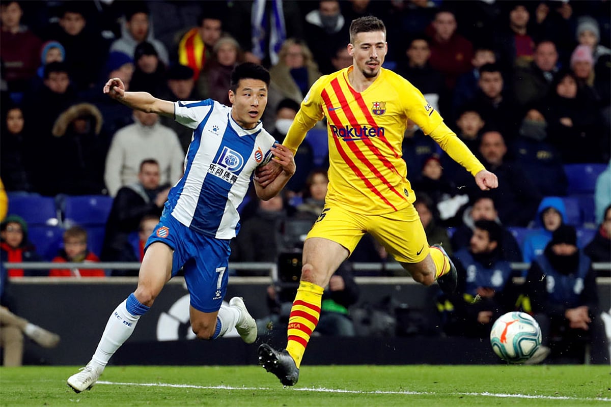 La Liga | Espanyol 2-2 Barcelona: Wu Lei Becomes First-Ever Chinese To ...