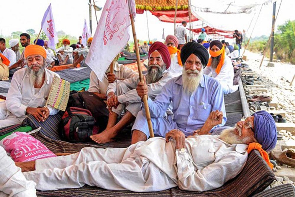 SAD Organises Three Kisan Marches Against Farm Laws