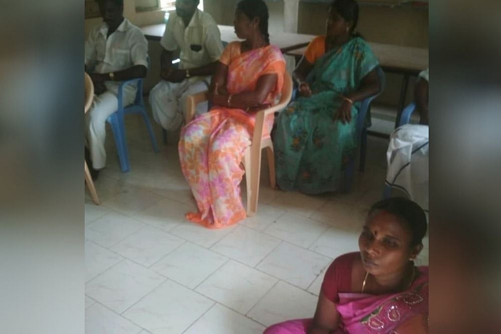 Dalit Woman President Made To Sit On Floor During Official Meeting