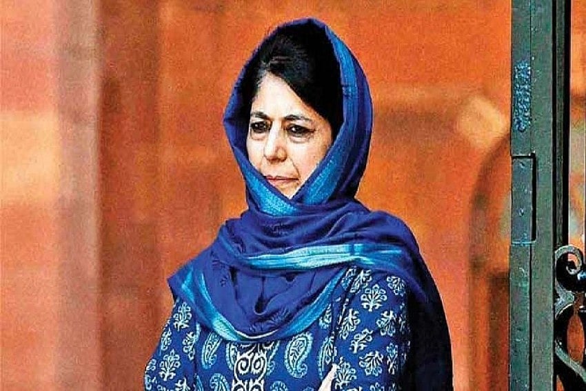 PDP Leader Mehbooba Mufti Freed