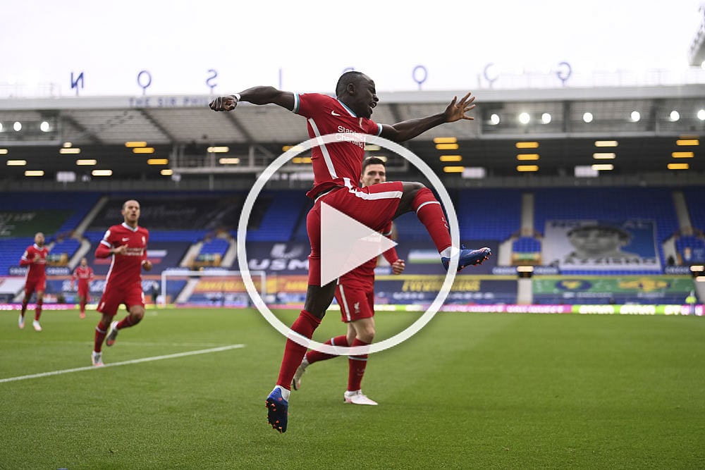 Everton Vs Liverpool: Sadio Mane Scores Reds' Fastest Premier League Derby Goal - VIDEO