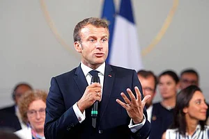File Photo; Representative image : France President Emmanuel Macron