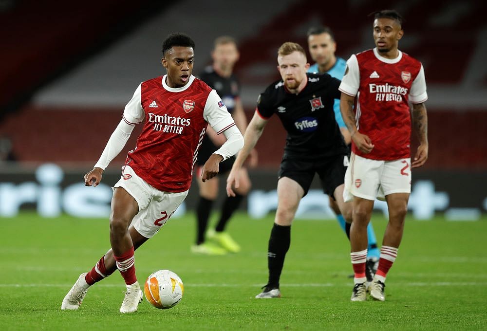 Arsenal 3-0 Dundalk: Gunners Ease To Victory After Nketiah Breakthrough In Europa League