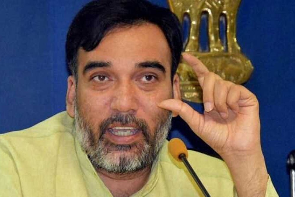Delhi Environment Minister Gopal Rai.